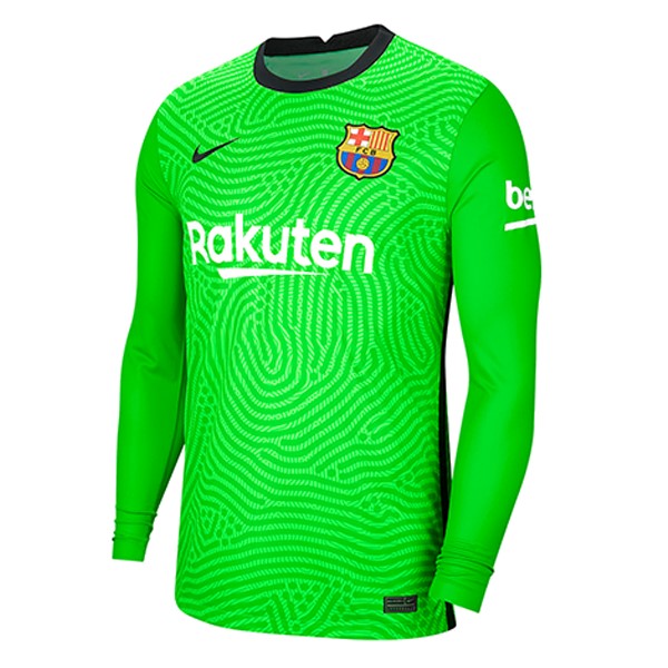 Tailandia Camiseta Barcelona Portero ML 2020/21 Verde